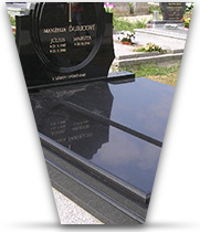 Gravestones and memorial sets